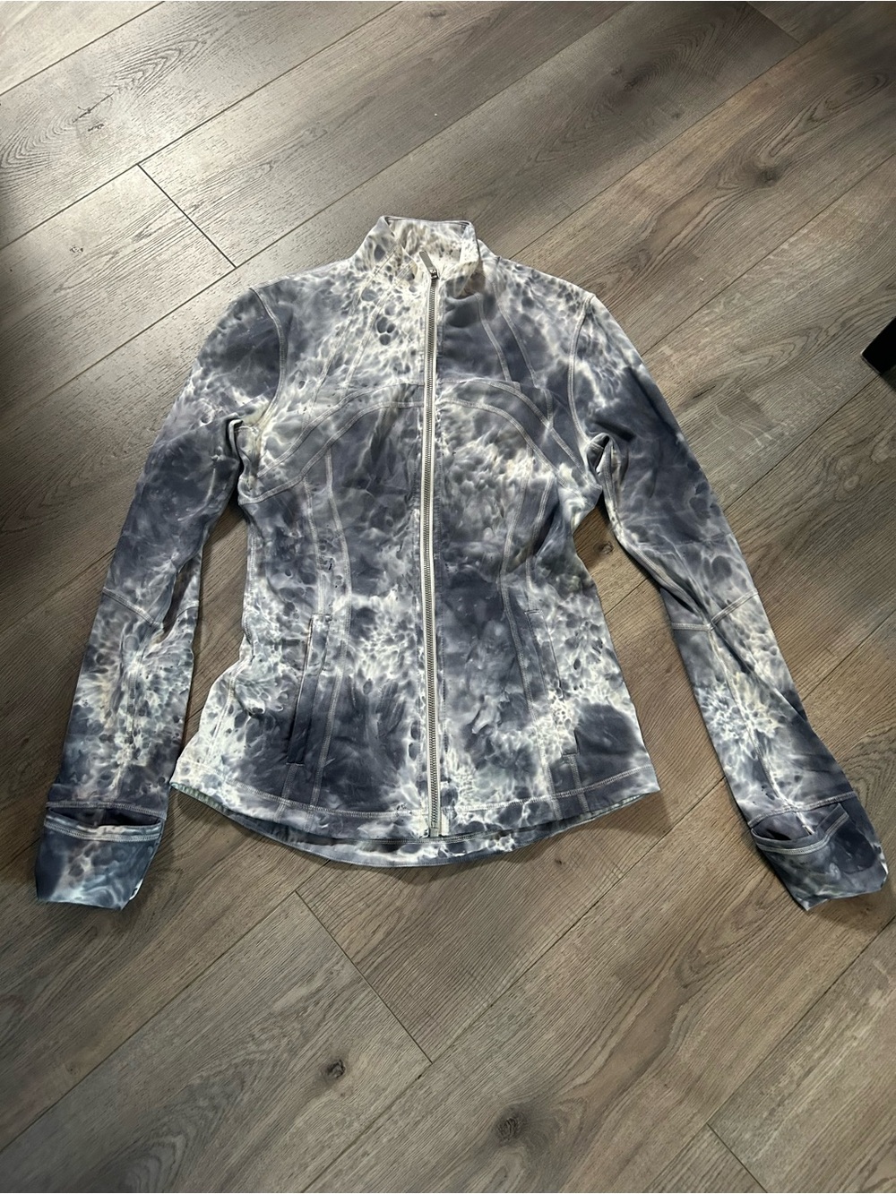 Lululemon Athletica Define Jacket Gray Tie-Dye